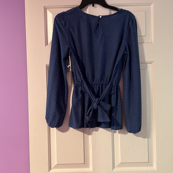 Ava James blue blouse - Picture 2 of 4